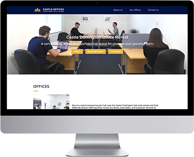 Website created for Castle Offices